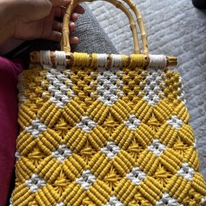 Yellow Zara Bag
